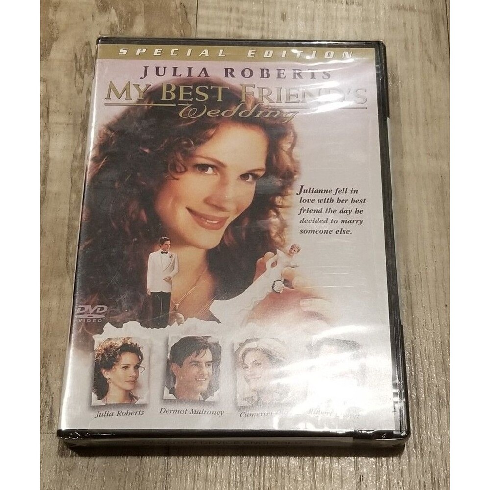 My Best Friend's Wedding (DVD, 1997) NEW Sealed Julia Robert's Fast Shipping